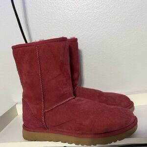 UGG Red Suede Boots